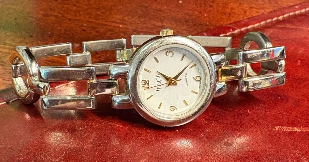 Women's 25mm silver Tone Imagio Watch, Bracelet Band